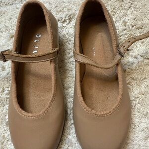 Bloch Tan Kids Size 9 Tap Shoes